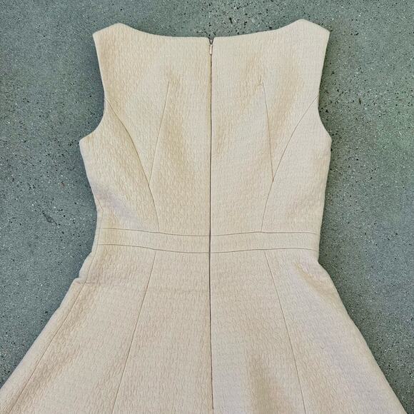 NWT Karen Millen Womens Fit & Flare Sleeveless Double Breasted Dress Pale Pink 4 - Picture 5 of 10